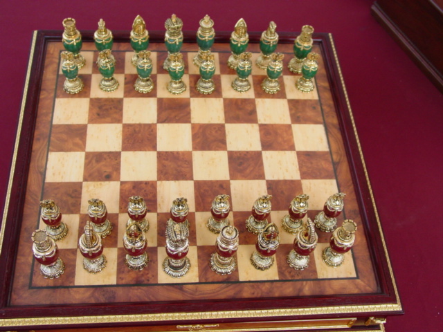 Franklin Mint Faberge Chess Set