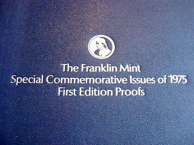 Franklin Mint Special Commemorative Issues Medals