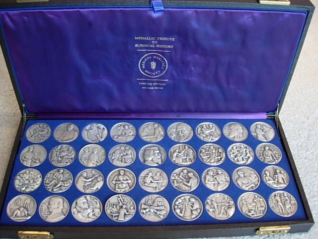 Medical Heritage Society Surgical History Medals