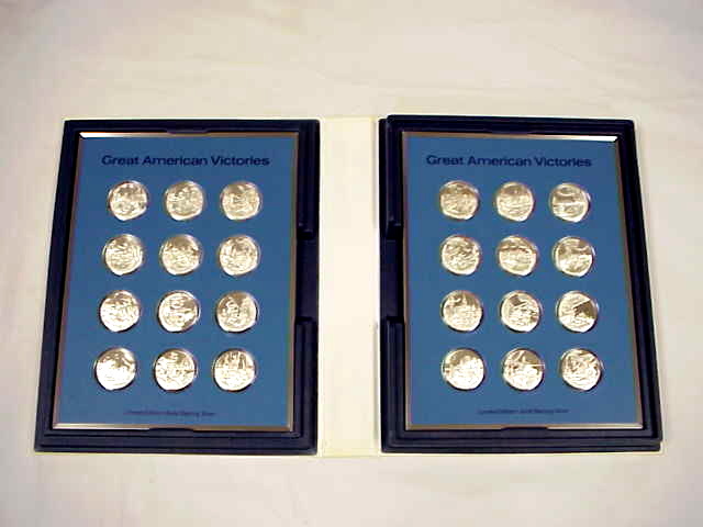 Franklin Mint American Victories Medals