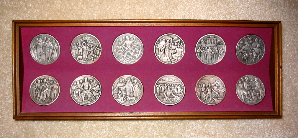 Franklin Mint Apostles Medals
